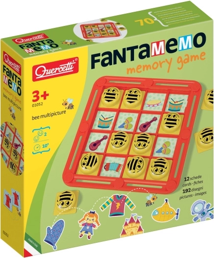 Quercetti Fantamemo Méhecske – memóriajáték (pexeso)