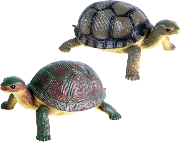 Műanyag teknős 12 cm - különböző típusok