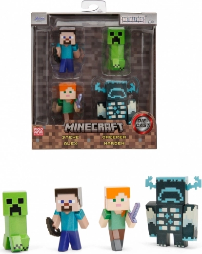 Fém figura MINECRAFT 6 cm