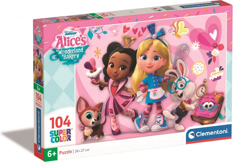 Puzzle Alíz csodaország-beli péksége 104 darab CLEMENTONI