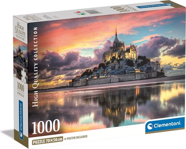 1000 darabos Puzzle Compact Le Magnifique Mont Saint-Michel