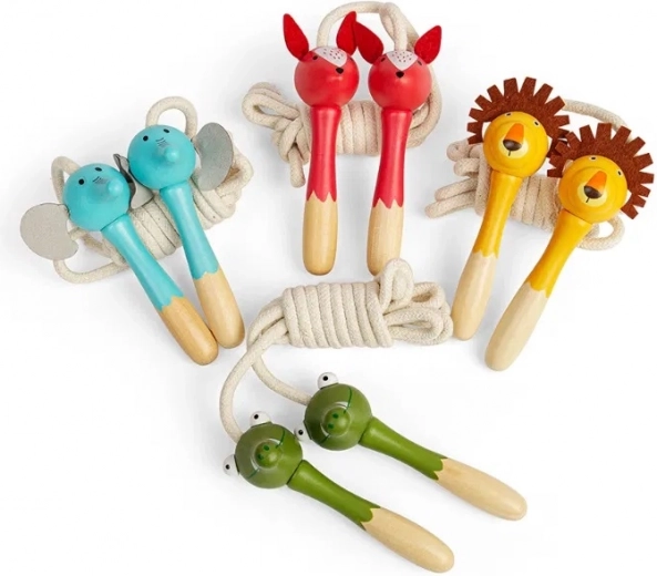 Ugrálókötél állatos fogantyúkkal gyerekeknek