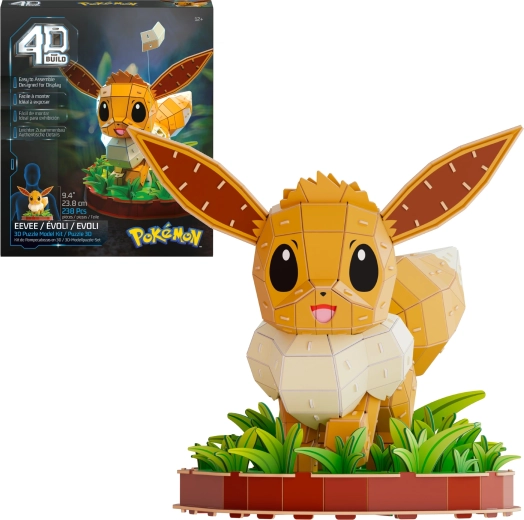 Spin Master 4D Build Pokémon Eevee 3D puzzlemodell összeszereléshez
