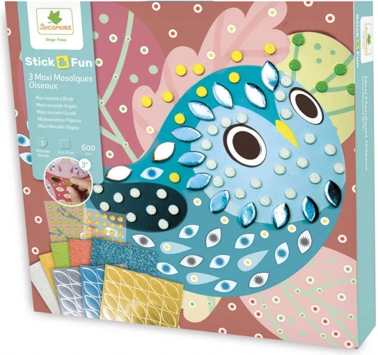 Stick & Fun mozaik Madarak