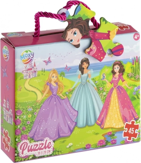 moxy puzzle hercegnők 45 darab
