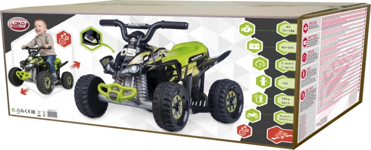 Optimális teljesítmény 7,4 V-os akkumulátorral