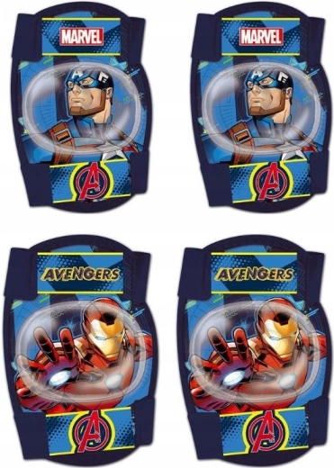 Avengers térd- és könyökvédő készlet (4 db)