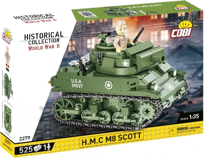 COBI H.M.C. M8 Scott 1:35 harckocsi építőkészlet