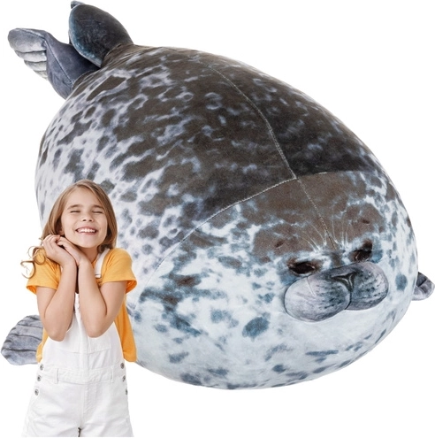 Plüss játék fóka 60 cm Kruzzel
