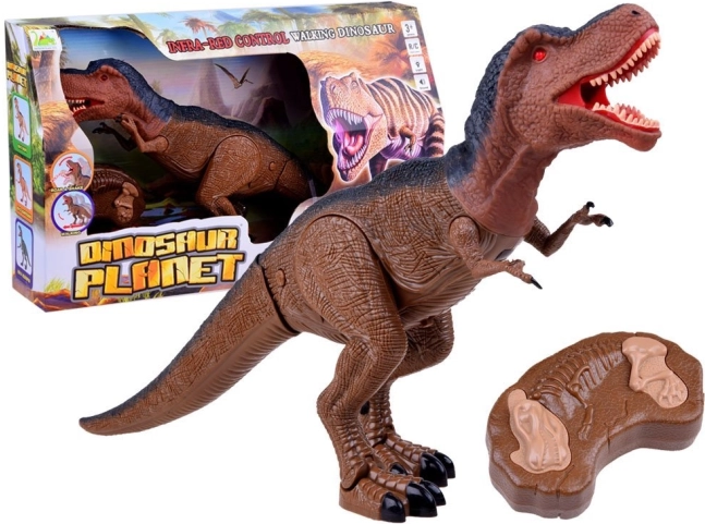 Interaktív T‑Rex dinoszaurusz távirányítóval