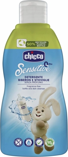 Chicco Sensitive tisztítószer cumisüvegekhez és cumikhoz, 300 ml