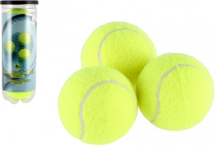 Teniszlabdák rekreációs játékhoz, 3 db tubusban