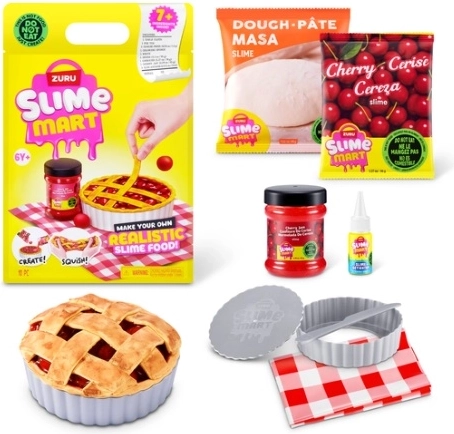 ZURU Slime Mart cseresznyés pite - 1 darab
