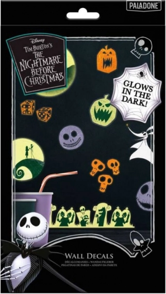 Karácsonyi fények matricákkal - Nightmare Before Christmas