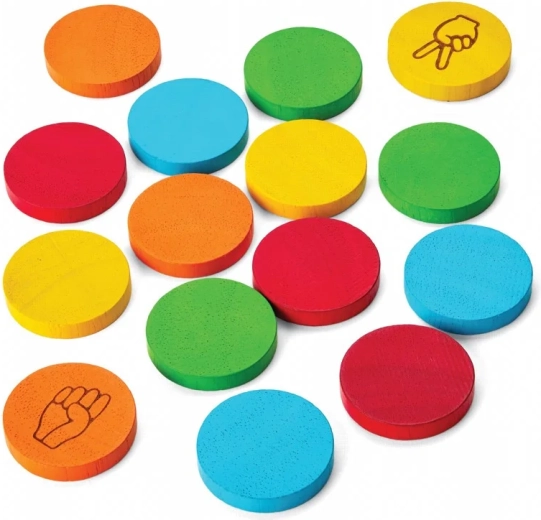 PlanToys mini pexeso kő, olló, papír
