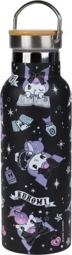 BAAGL Kuromi fortune dream 500 ml termosz bambusz kupakkal