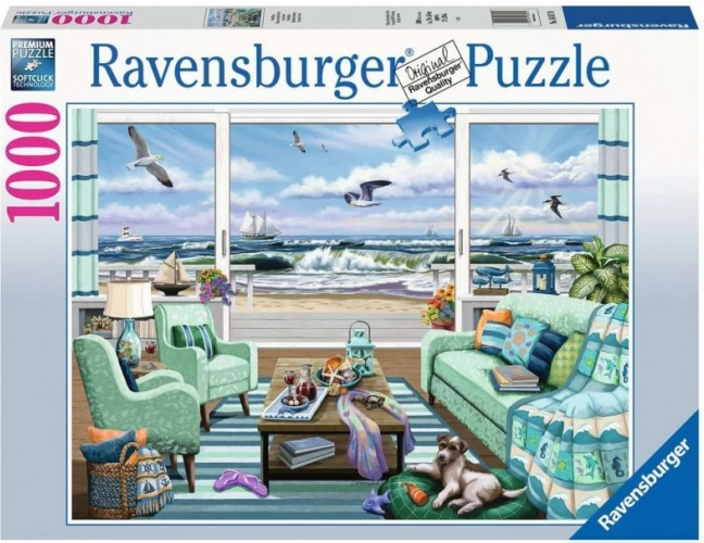 Puzzle 1000 darabos Kaland a tengerparton