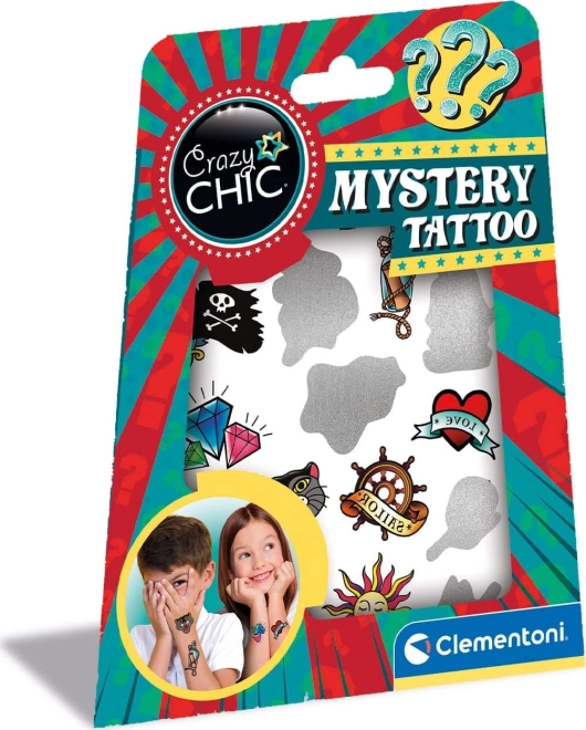 CLEMENTONI Crazy Chic titokzatos kalóz tetoválások