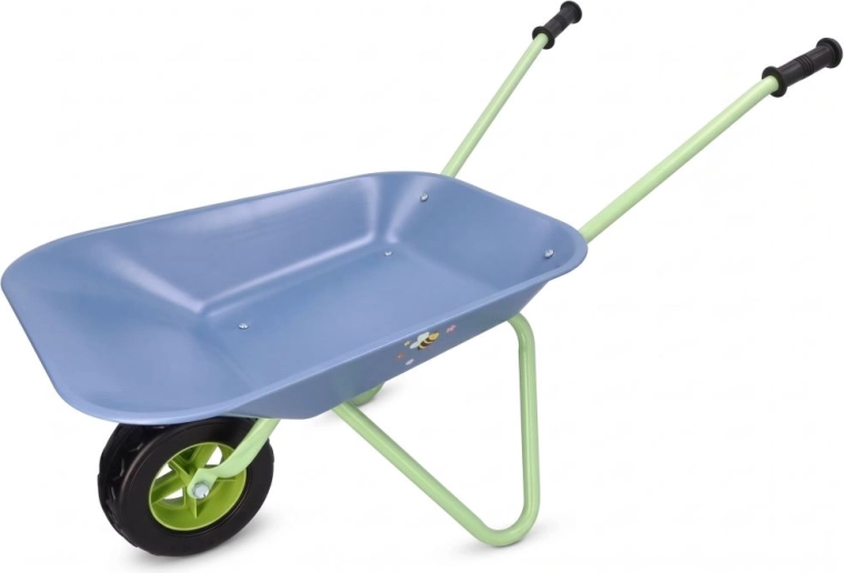 Adam Toys fém gyermek kerti talicska – kék