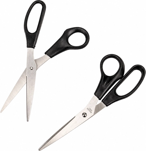 Taurus irodai olló, fekete, 21 cm – 1 db