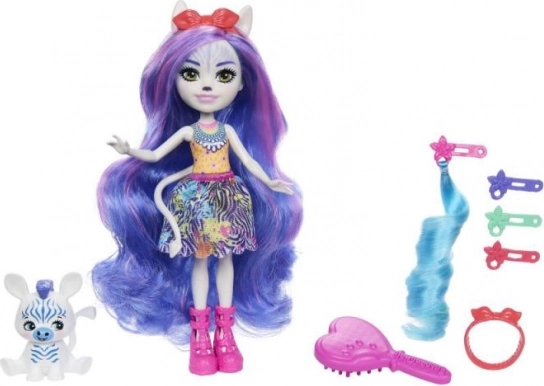 Enchantimals Deluxe Baba Zemirah Zebrová