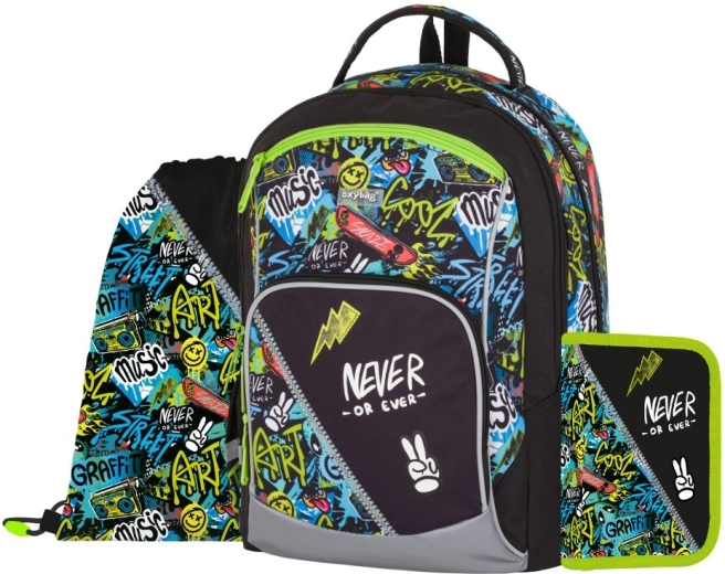 Iskolai szett Oxy Go Funny Boy 3 részes