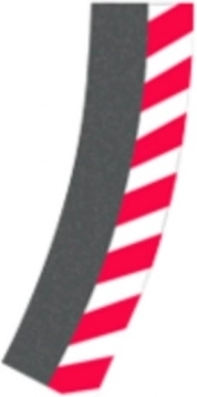 Külső padka döntött kanyarhoz 2/30° R2 CARRERA EVOLUTION, DIGITAL 132 és DIGITAL 124 autópályákhoz