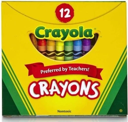 Crayola biztonságos zsírkréták élénk színekkel – 12 db