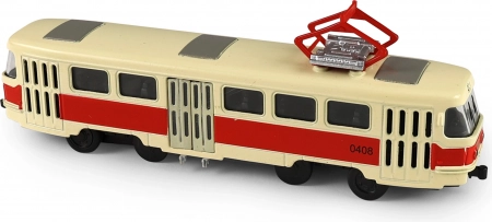 fém retro T3 villamos 16 cm fénnyel és hanggal