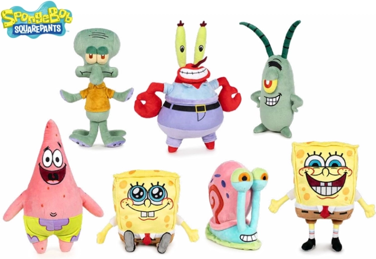 SpongeBob plüssjáték, 30 cm – 1 darab