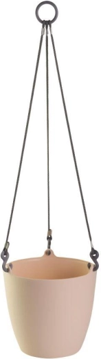 Ariella függő virágtartó, 25 cm, rózsaszín