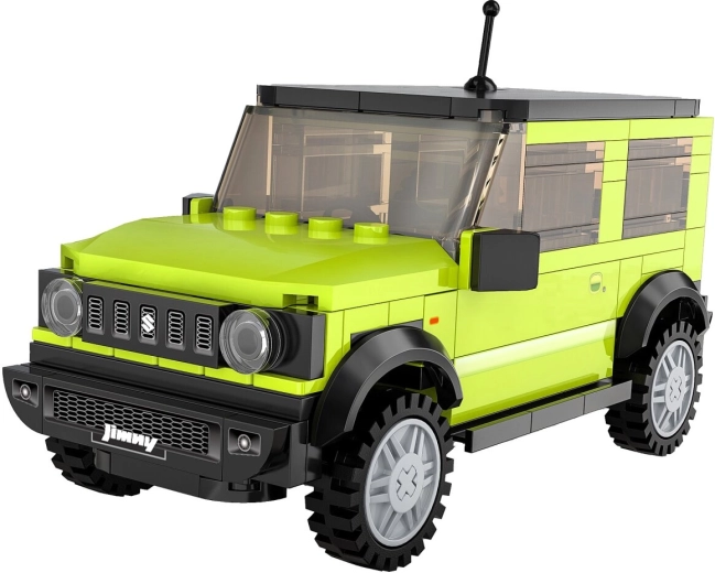 CaDA Suzuki Jimny 1:24 zöld építőkészlet