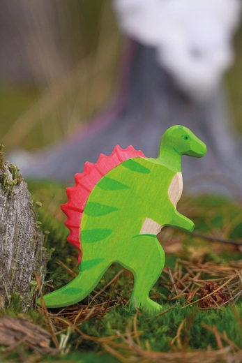 Spinosaurus fa figura Holztiger - 1 db