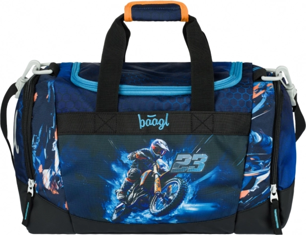 Baagl Motoros gyerek sporttáska