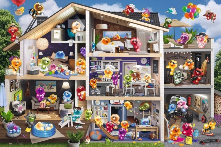 Ravensburger Puzzle Gelini Babaház 5000 db