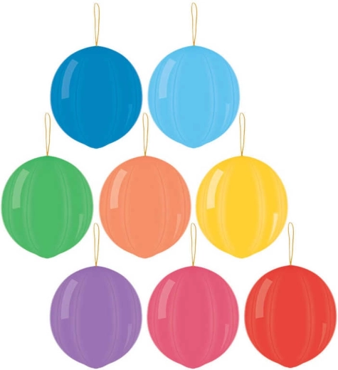 Gemar felfújható punch ball pasztell lufi gumival 45 cm - 1 db