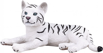 Fekvő Fehér Tigris Figura