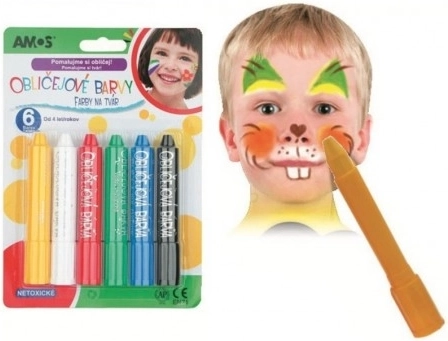 Arcfestékek stiftben – 6 színű készlet