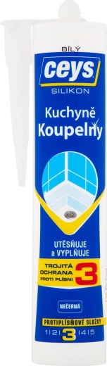 CEYS szaniter szilikon, fehér, 280 ml