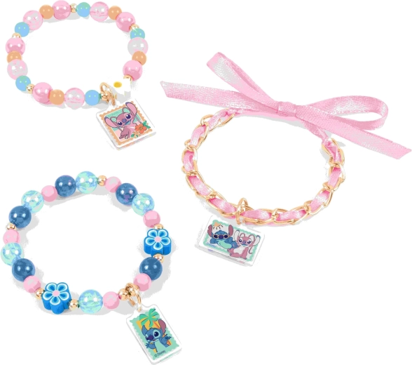 Készíts akár 12 karkötőt Stitch-medálokkal