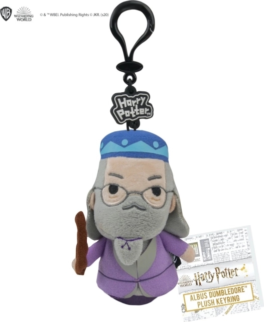 Harry Potter plüss kulcstartó – Dumbledore