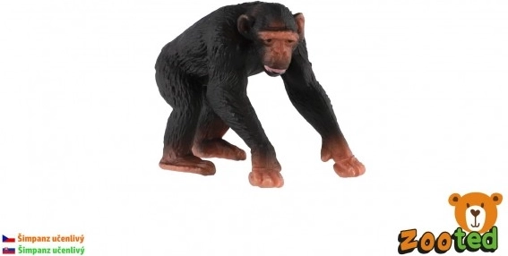 Csimpánz műanyag figura 7 cm