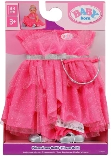 BABY born hercegnő ruhácska baba számára 43 cm