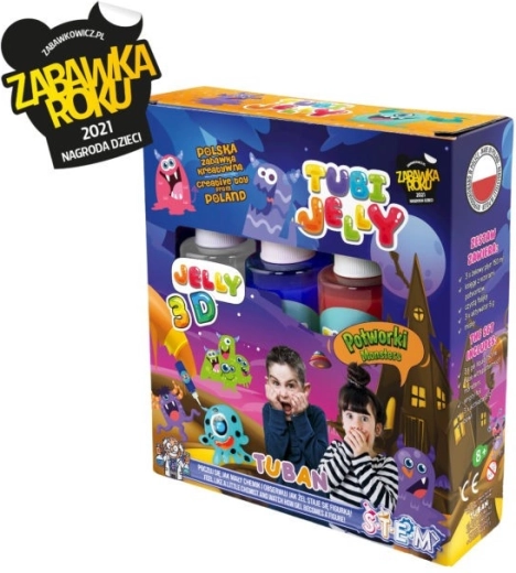 Tubi Jelly készlet 3 szín – szörnyecskék
