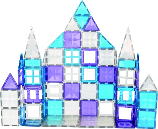 Cleverclixx mágneses építőjáték Mega Ice Crystal Pack 180 darab