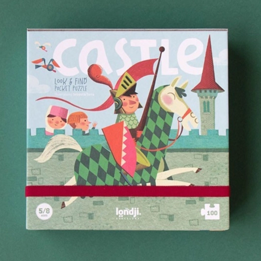 Londji puzzle középkori vár (100 darab)