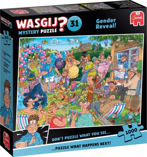 Jumbo Wasgij Mystery 31: a baba nemének leleplezése – 1000 darabos puzzle
