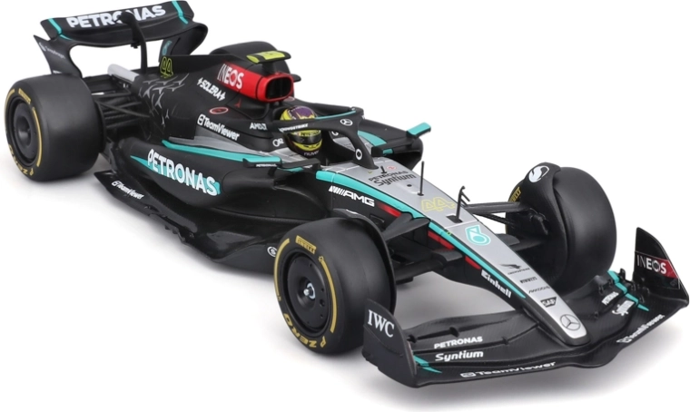 Mercedes-AMG Petronas W15 (2024) autentikus dizájn