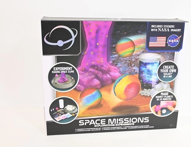 NASA űrmisszió kísérleti készlet
