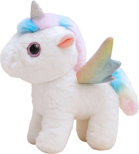 Varázslatos megjelenés szivárványos szárnyakkal